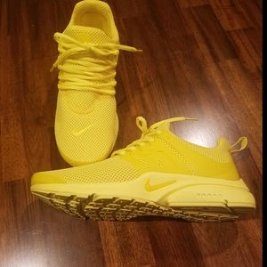 Yellow Nike Prestos